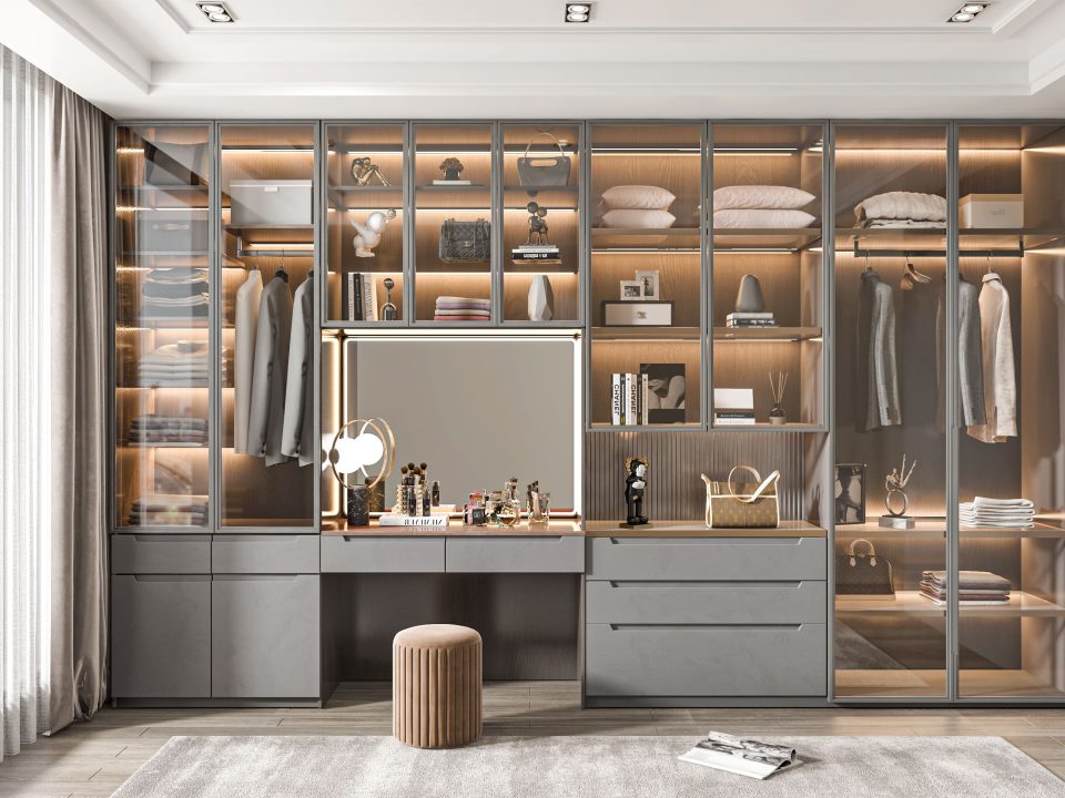 custom wardrobe for small space