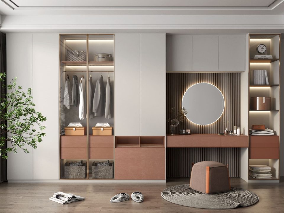 luxury wardrobe design