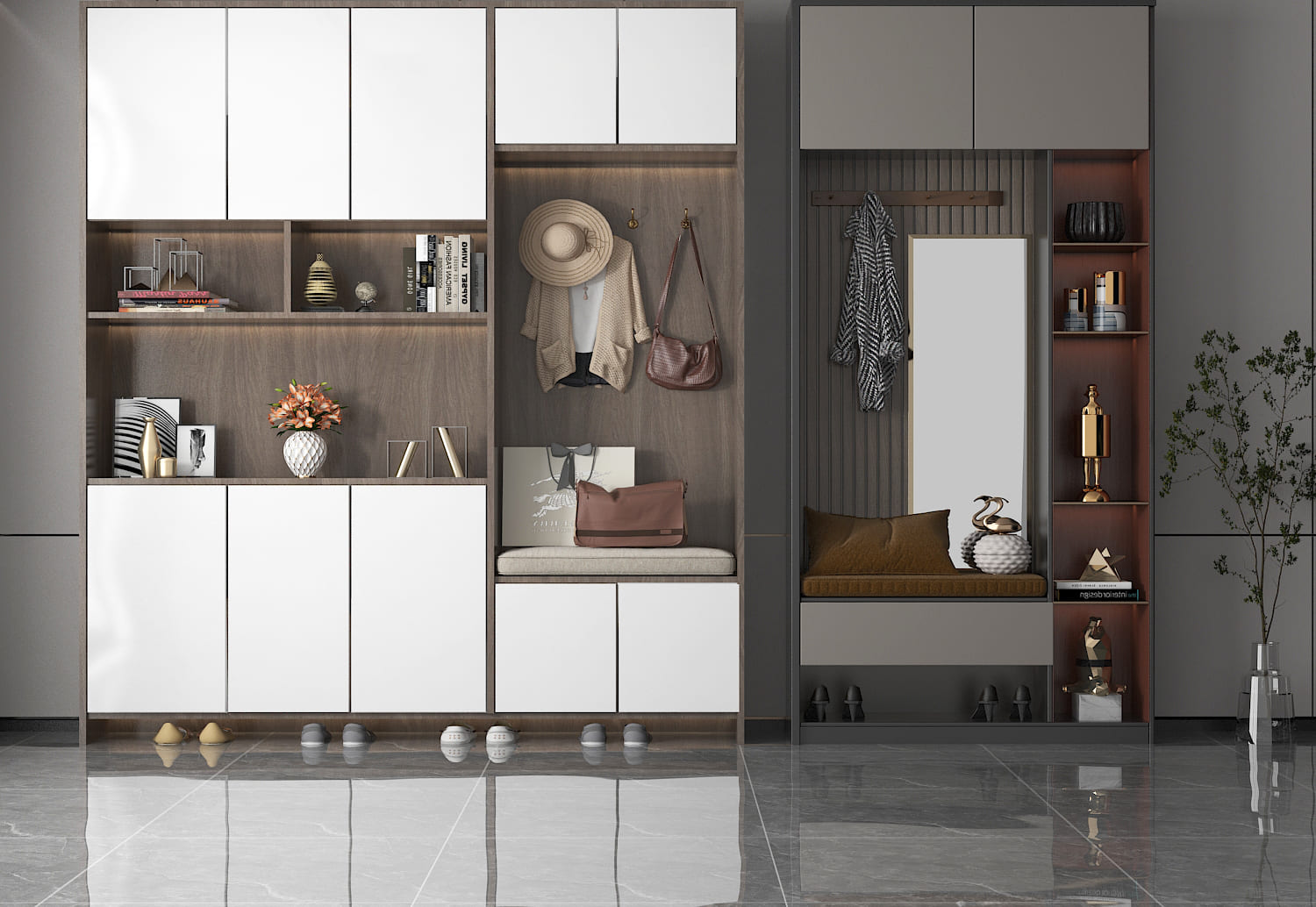 personalized shoes cabinets