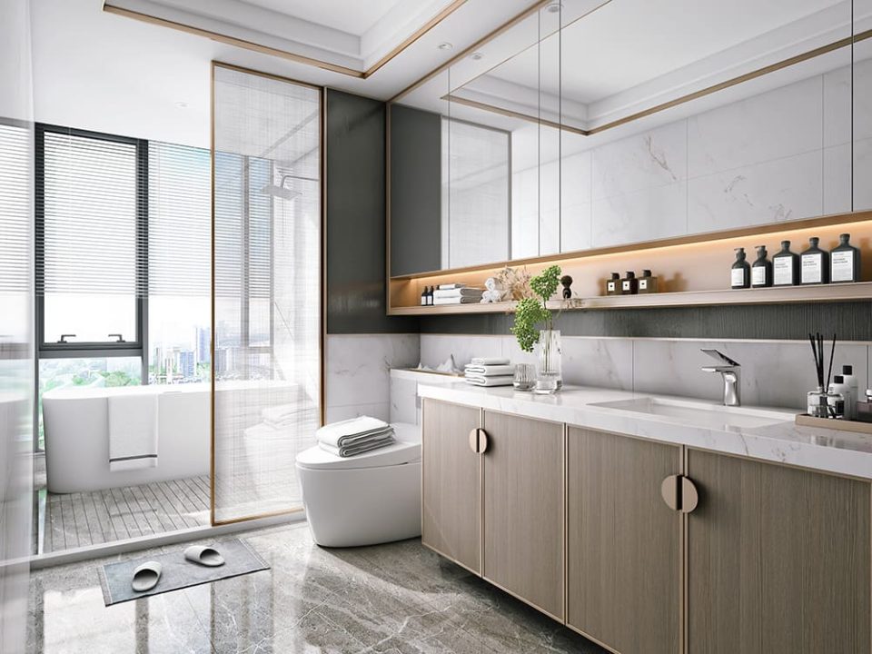 custom bathroom