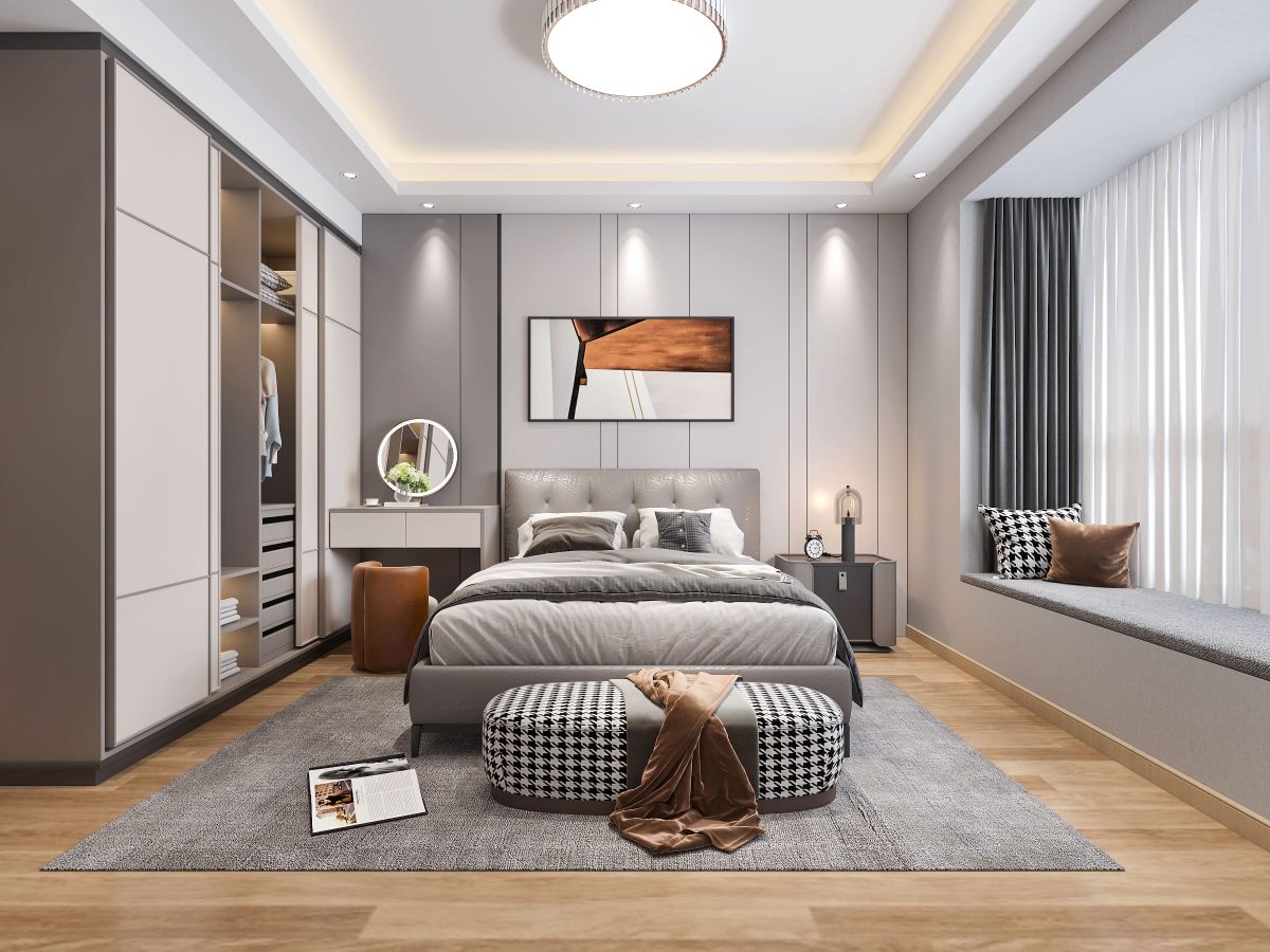 custom modern bedroom