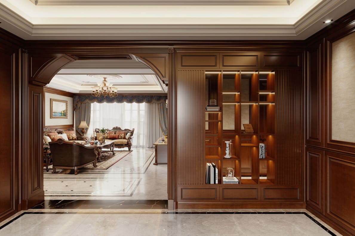 American style cabinets