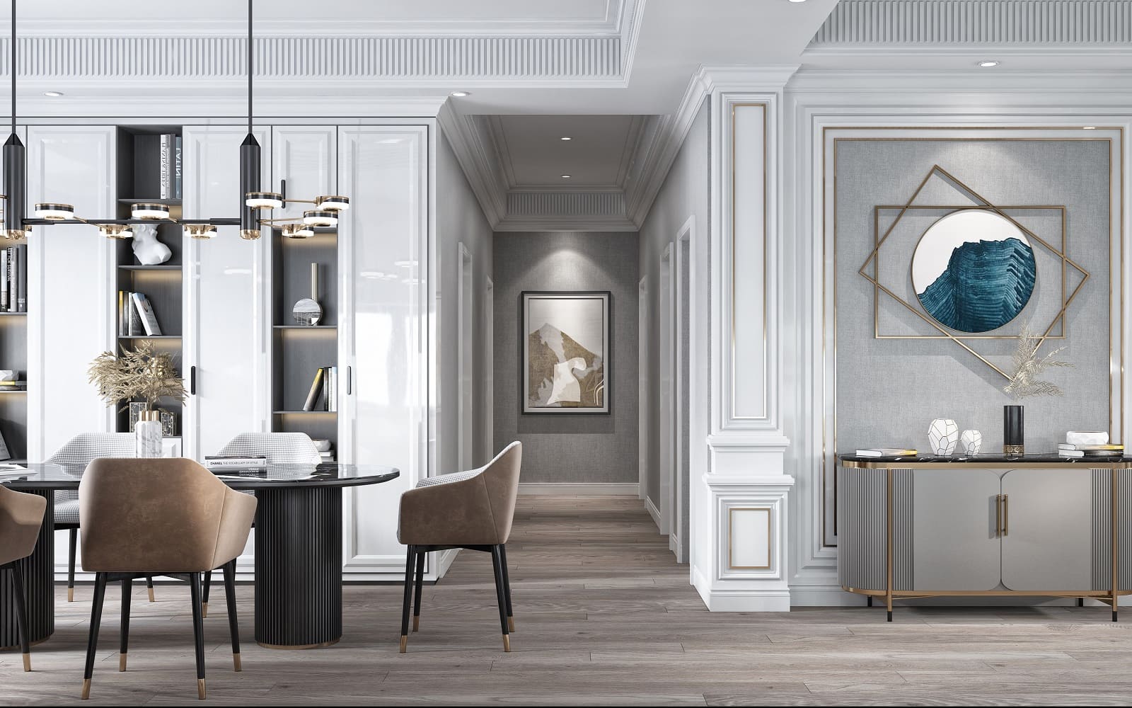 American style rooms