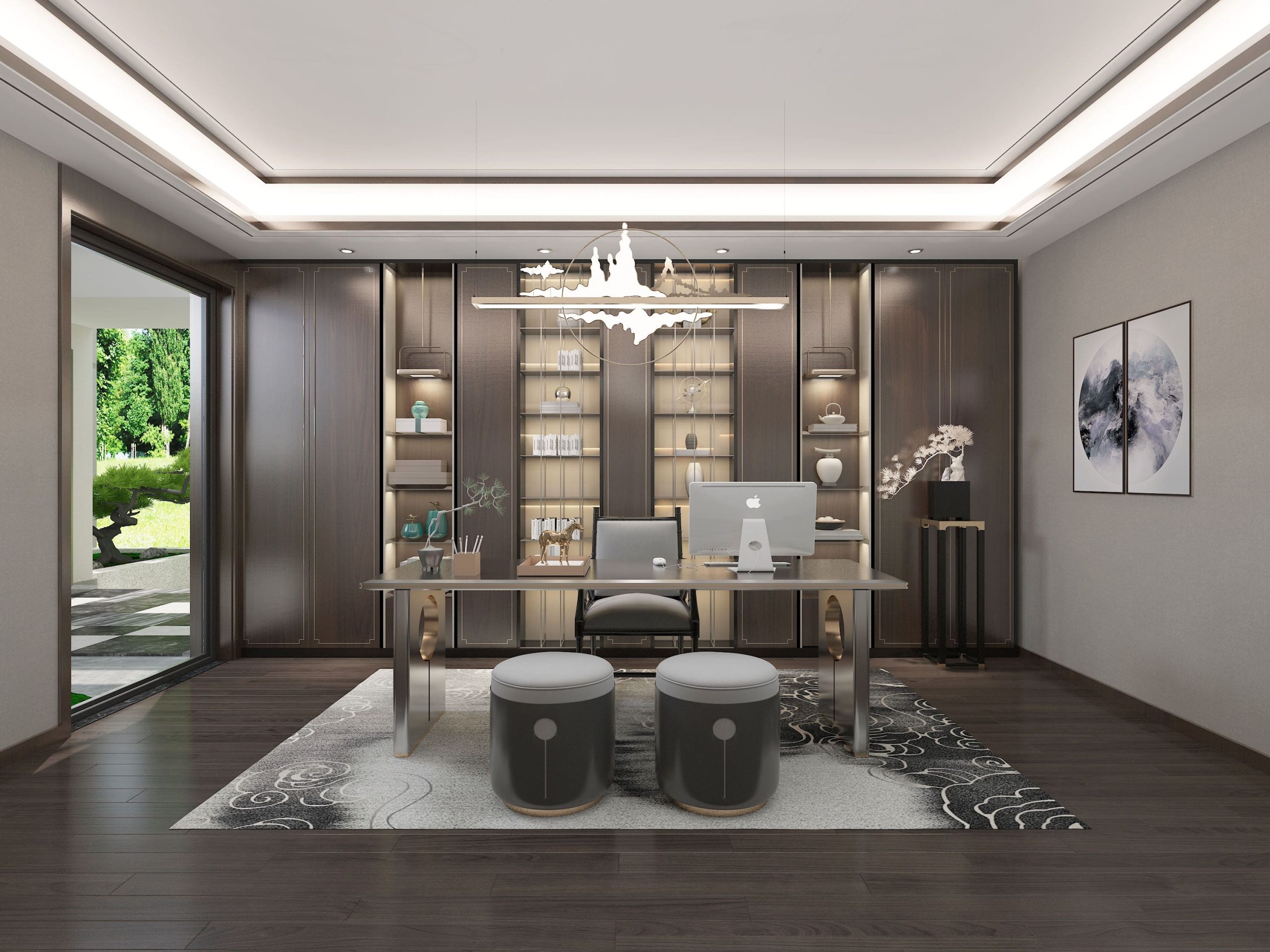 chineses style space design