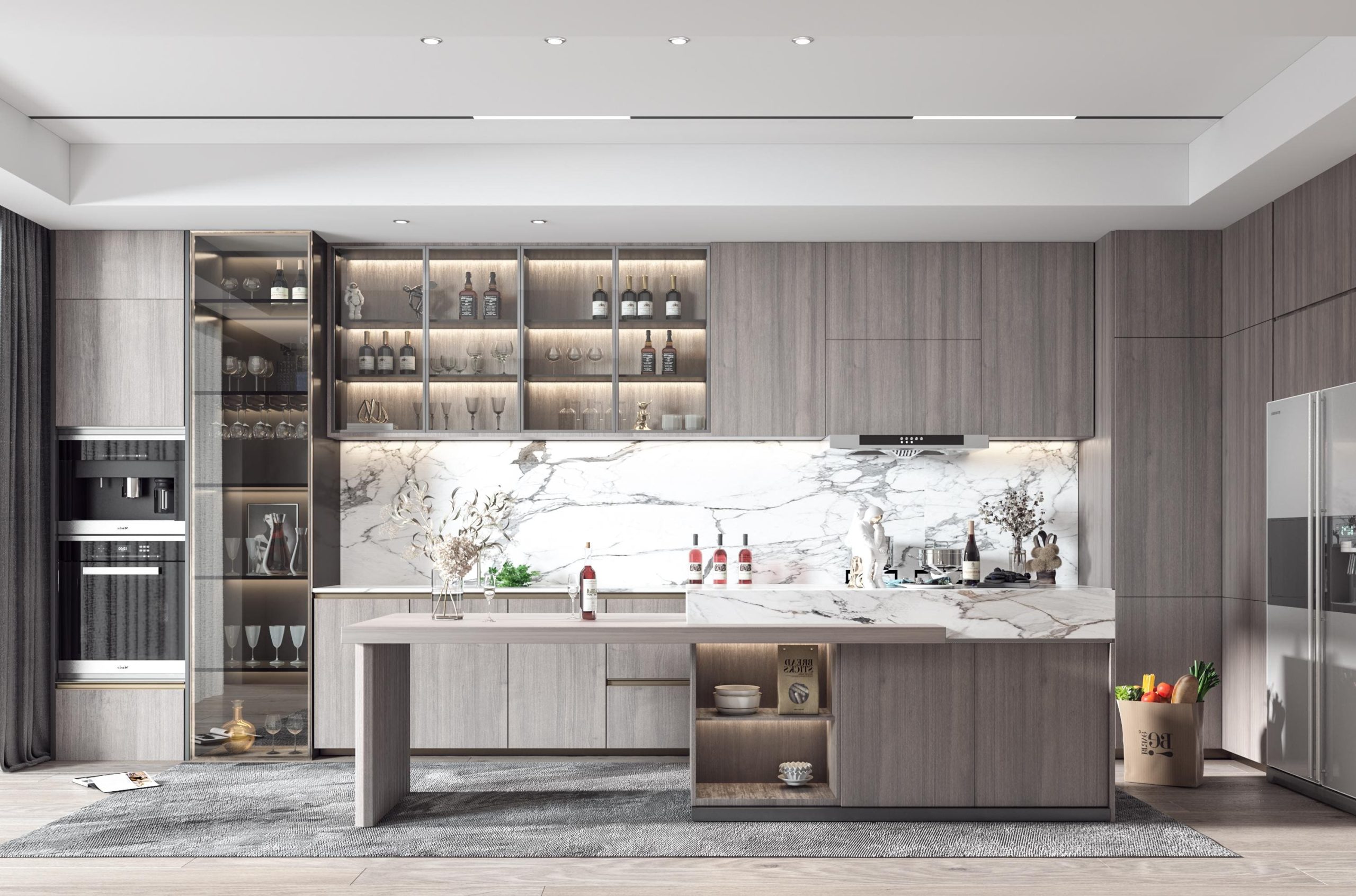 custom DESIGN kitchen island