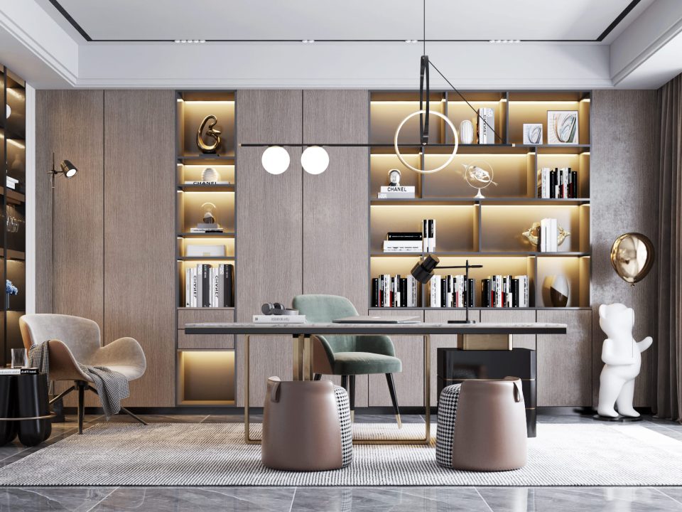 custom design study room