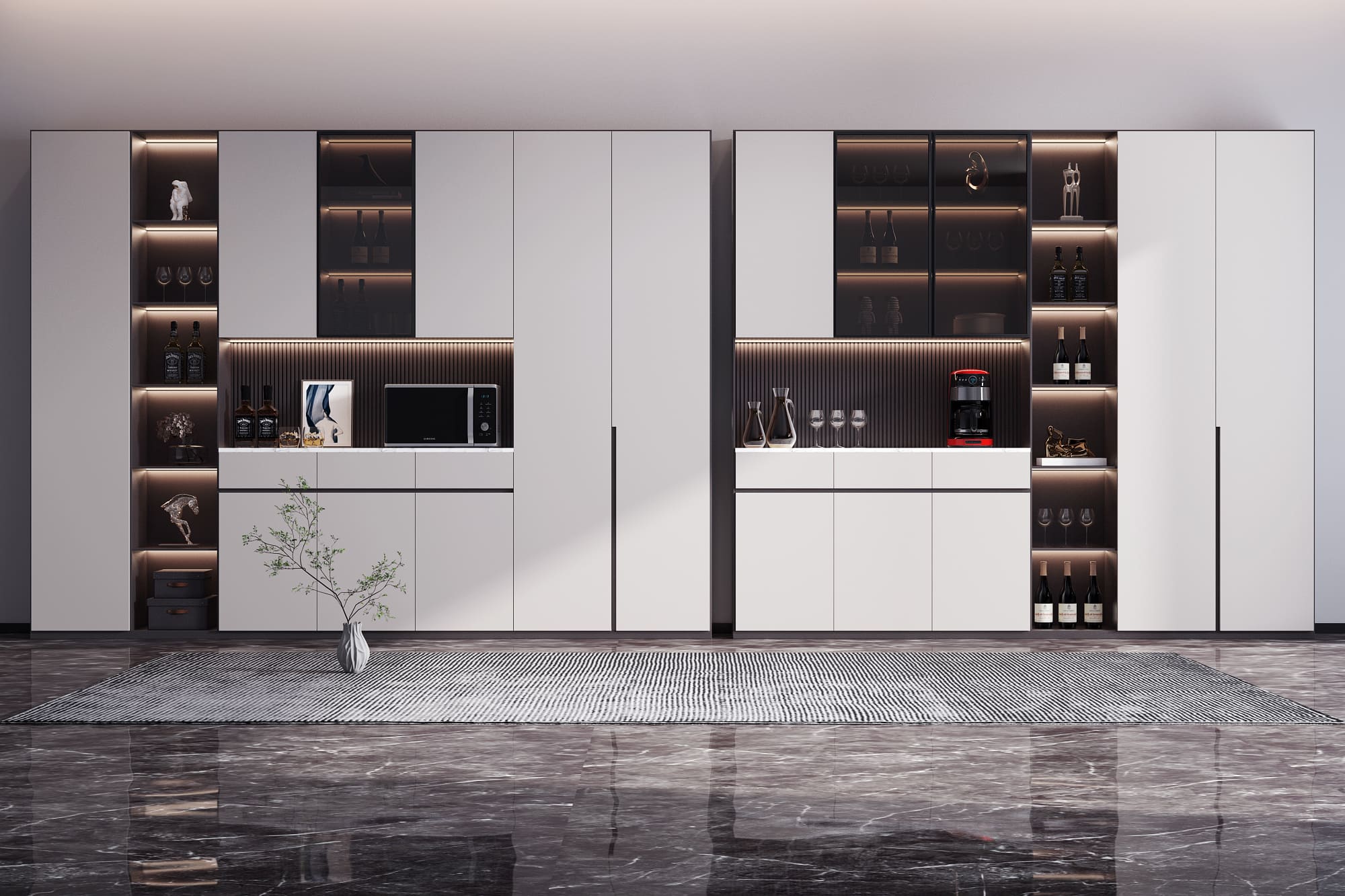 custom display cabinets