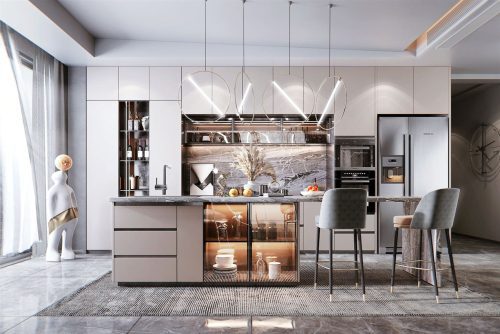 cara jimat kos pengubahsuaian dapur Malaysia