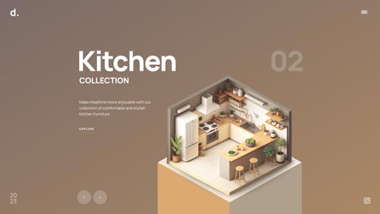 Small kitchen design Malaysia - modern condo kitchen layout