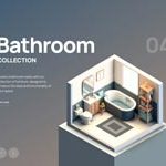 For a modern and stylish look, consider these materials and colors for your next bathroom project: * Marbles & Stones: + Calac